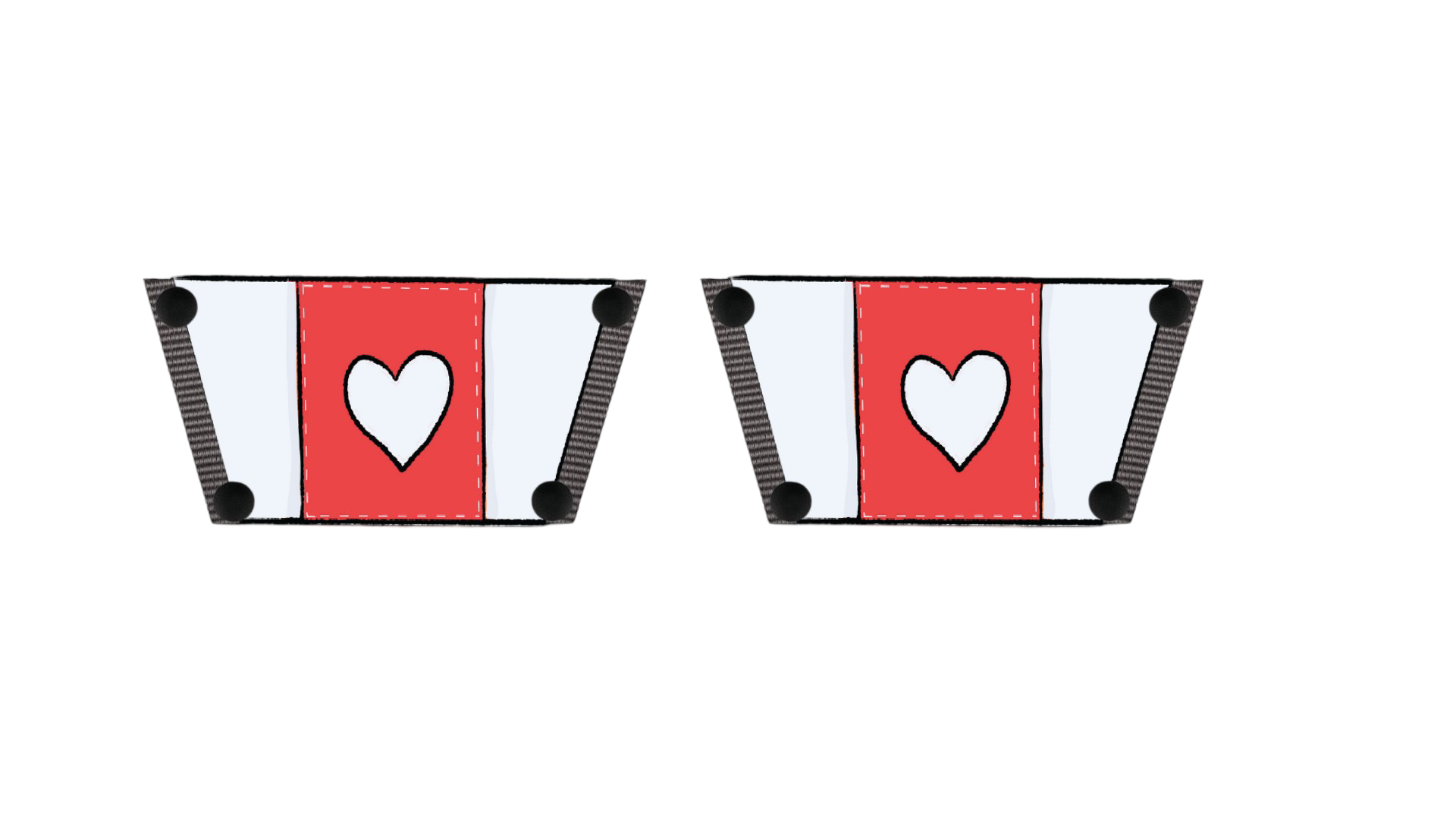 Love Pop Women Shoes Strap