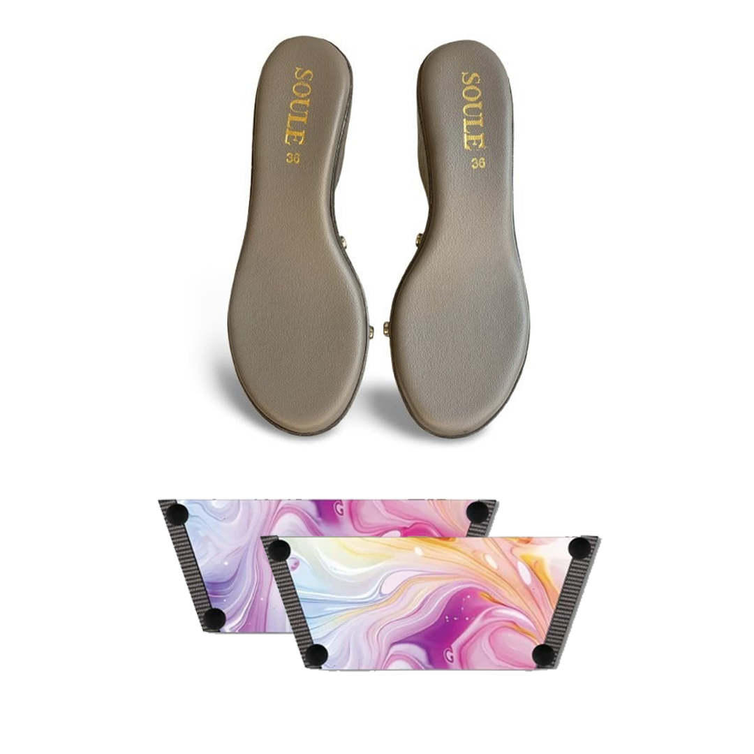 Enchanting Fluid Combo (1 sole + 1 strap)