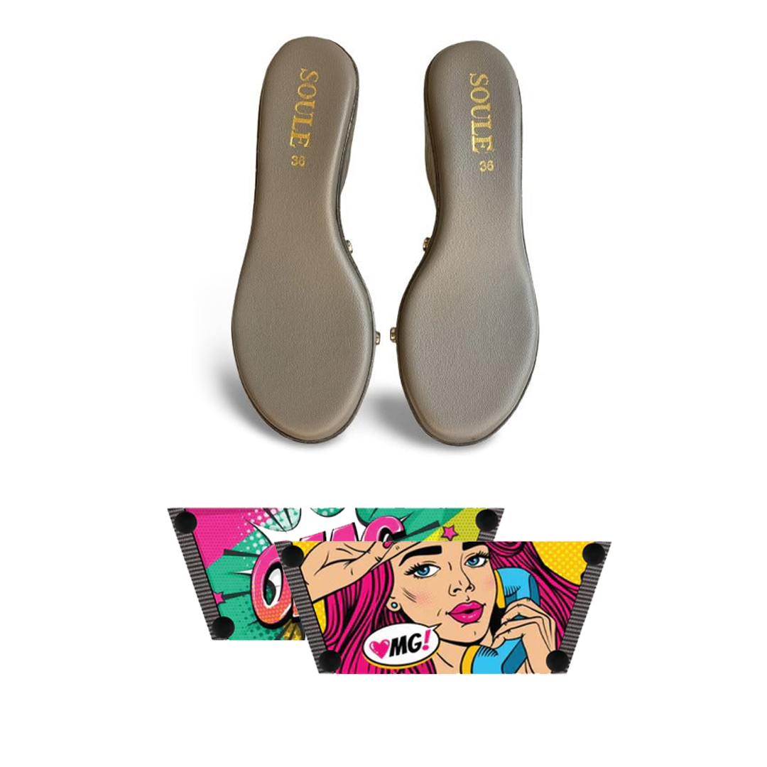 OMG Chic Combo (1 sole + 1 strap)