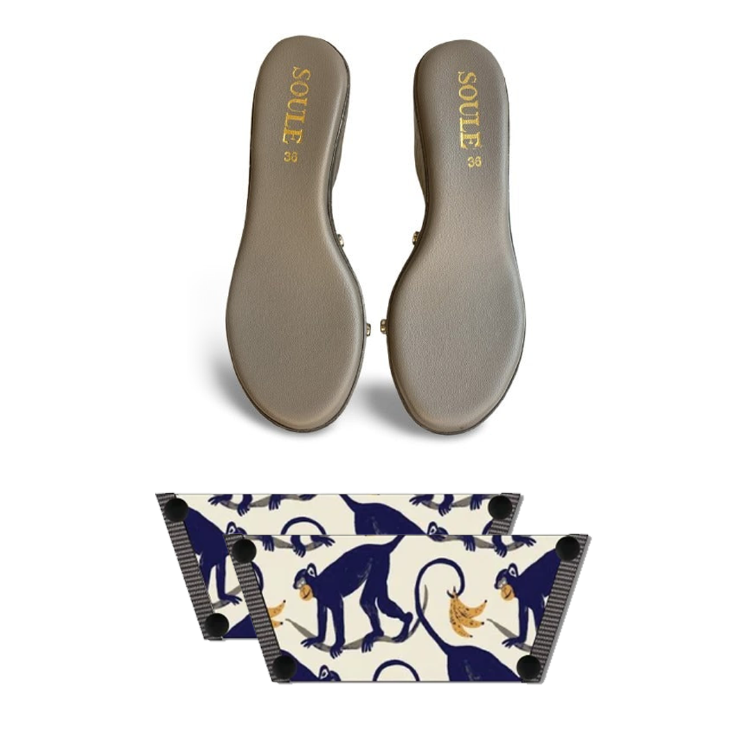 Playful Primate (1 sole + 1 strap)