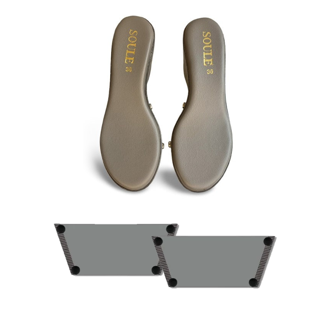 Slate Serenity (1 sole + 1 strap)