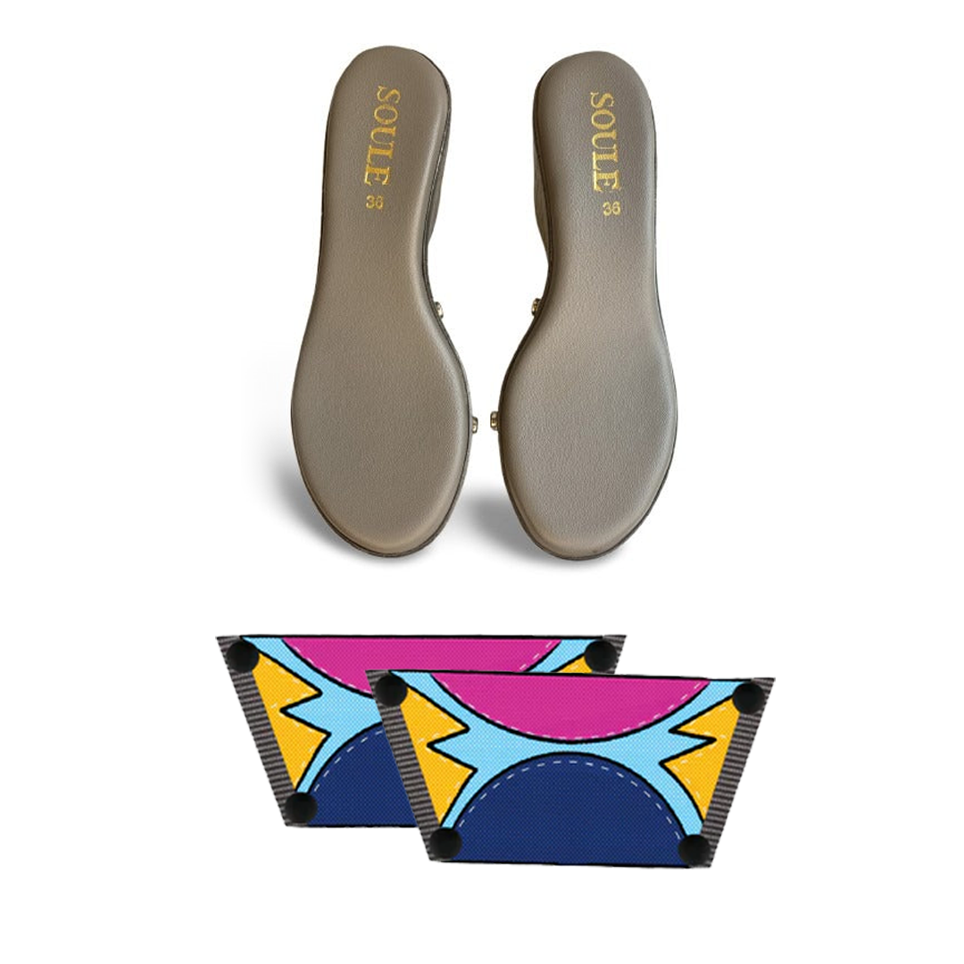 Cosmic Burst Combo (1 sole + 1 strap)