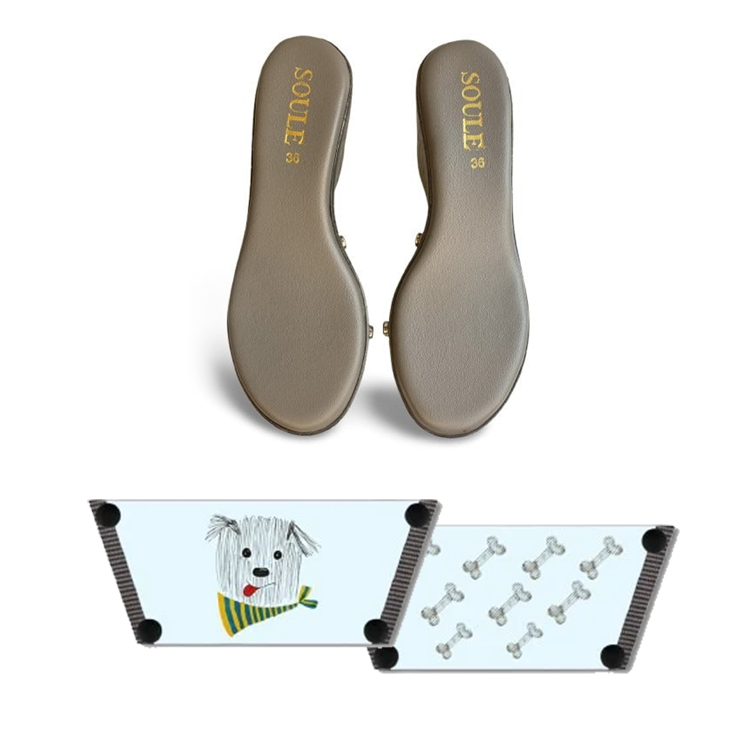 Paws-itively Cute (1 sole + 1 strap)