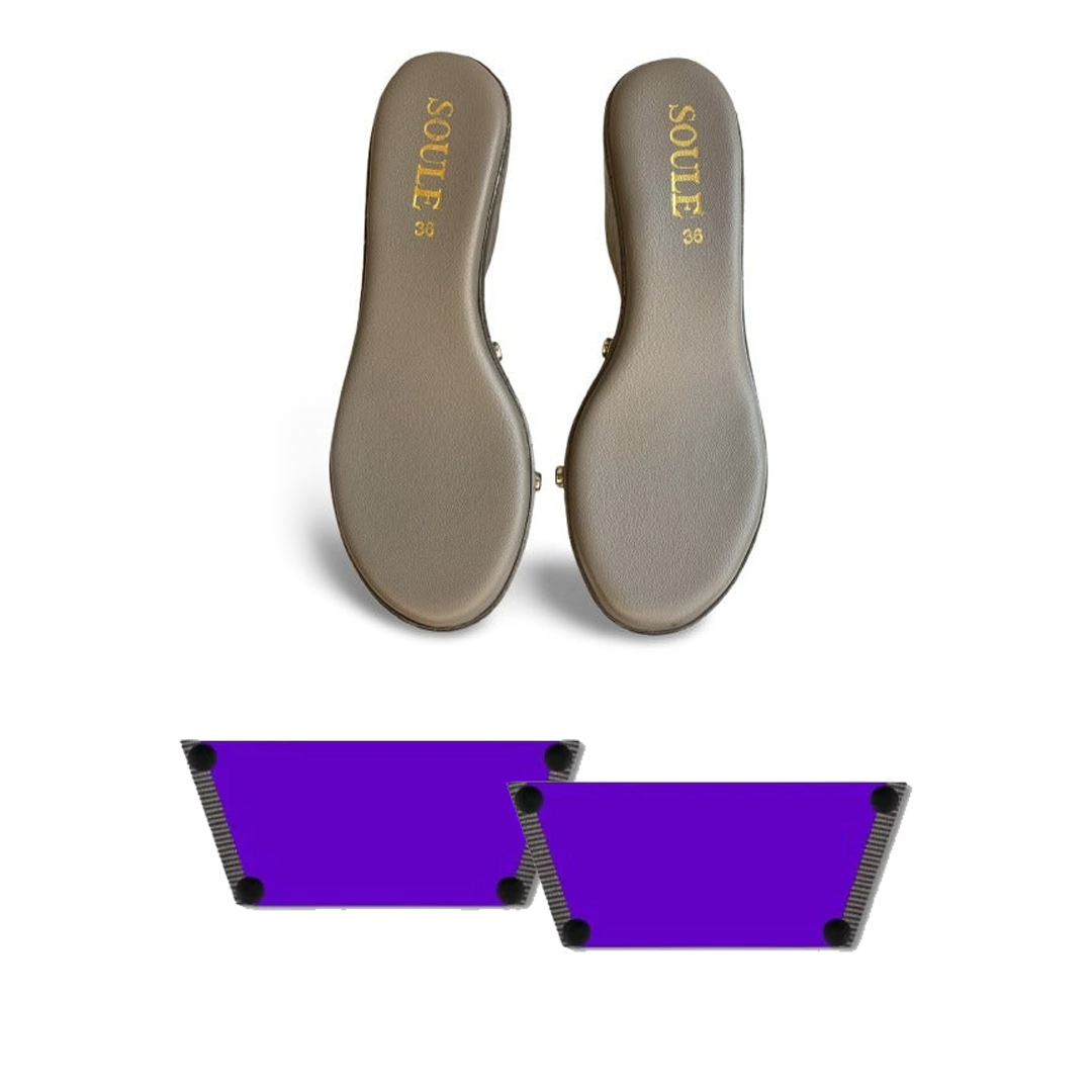 Royal Violet (1 sole + 1 strap)