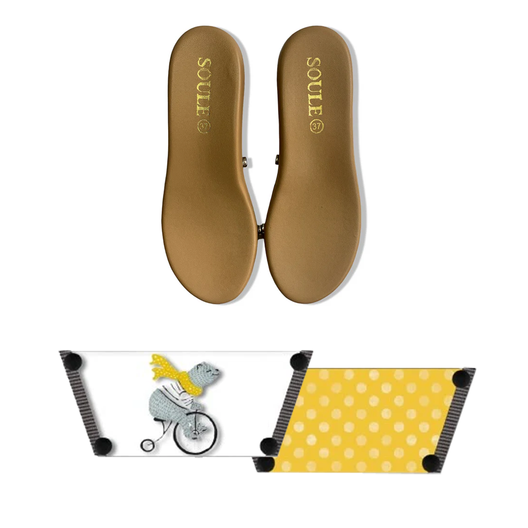 Adorable Bear Cute Women (1 sole + 1 strap)