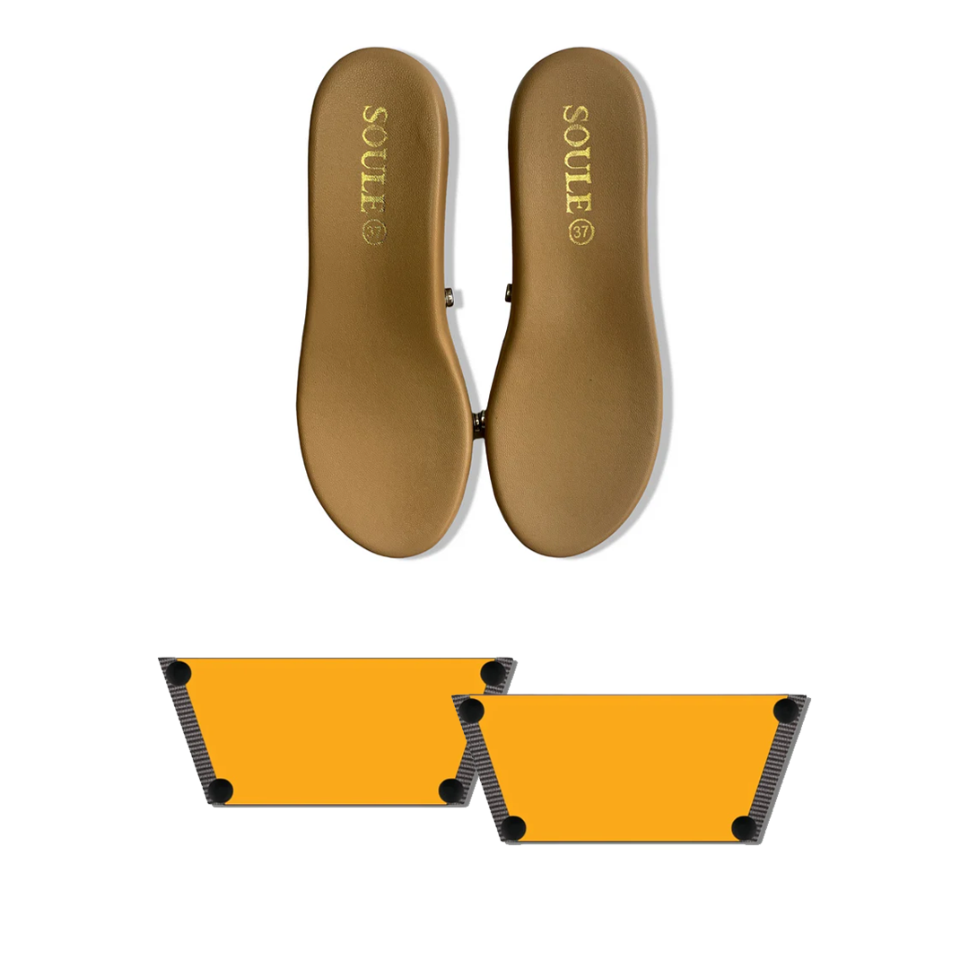 Solar Glow (1 sole + 1 strap)