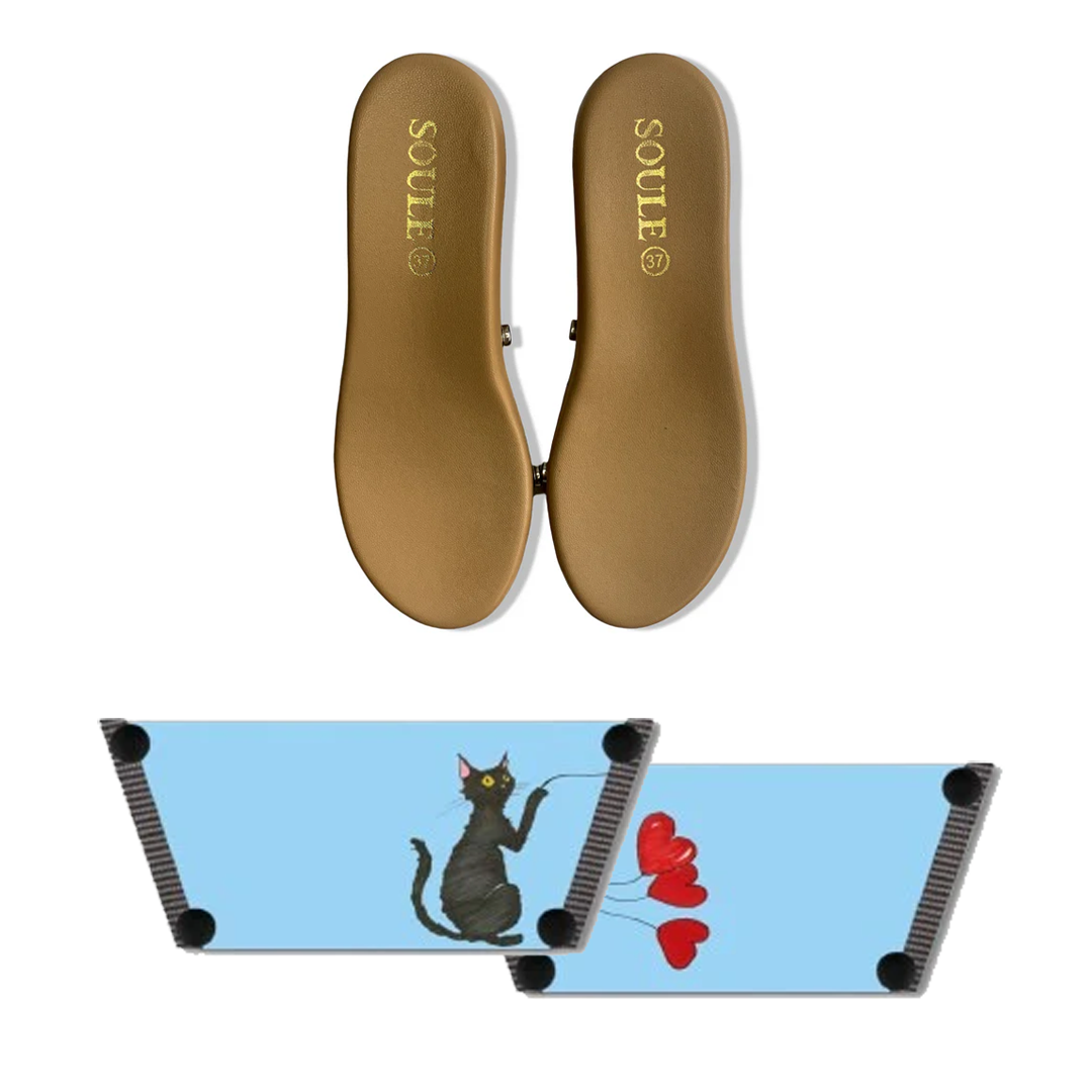 Purr fect Cat (1 sole + 1 strap)