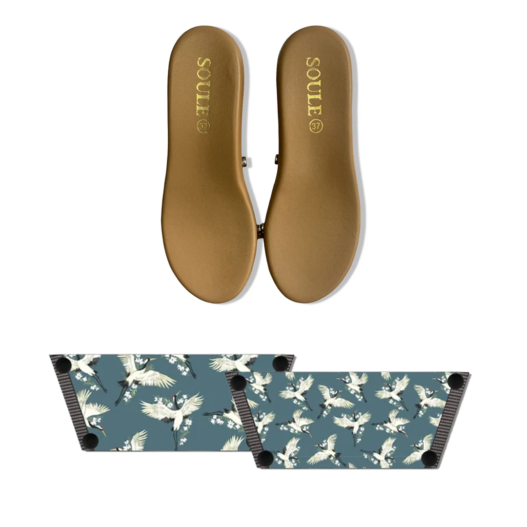 Earthy Birds Women (1 sole + 1 strap)