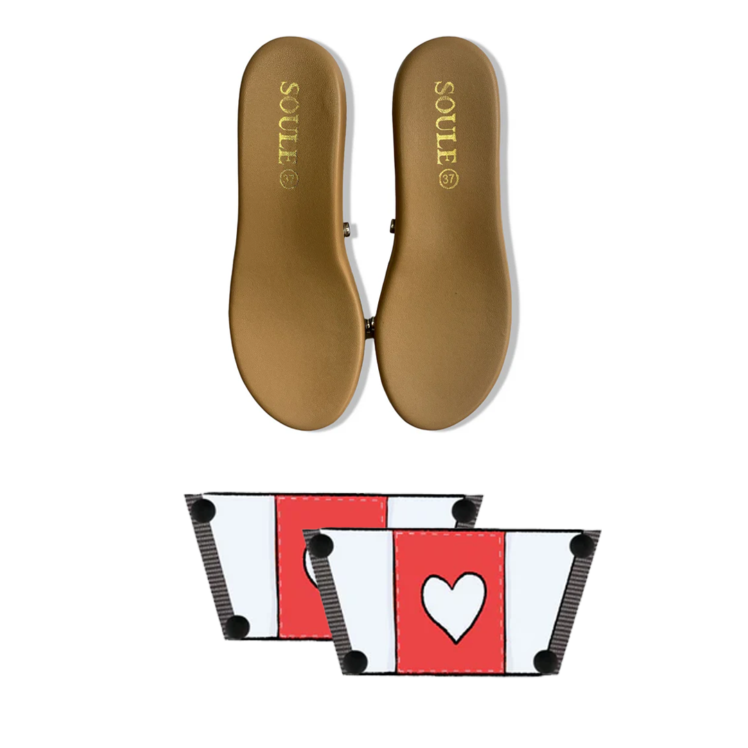 Love Pop Combo (1 sole + 1 strap)