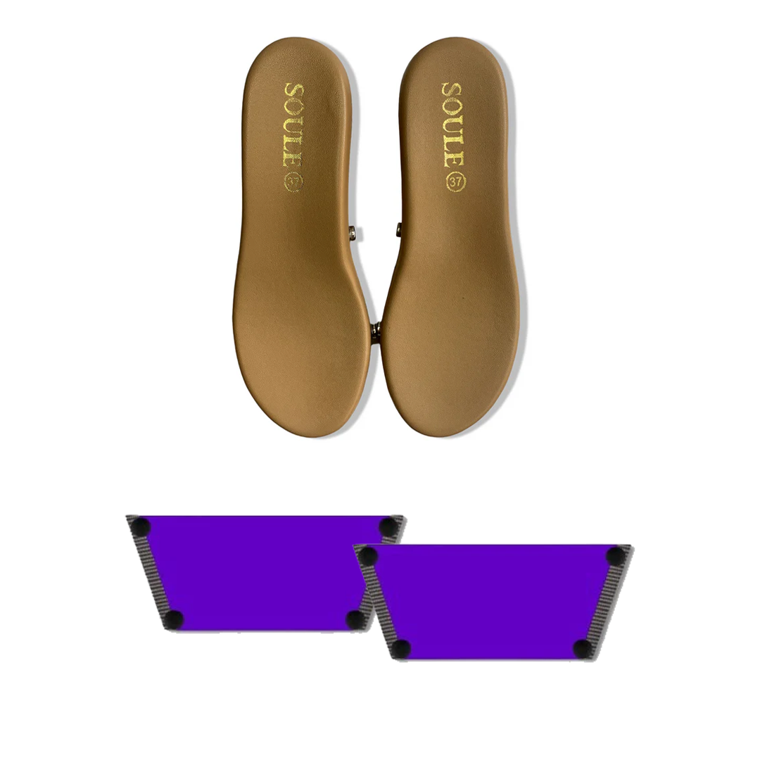 Royal Violet (1 sole + 1 strap)