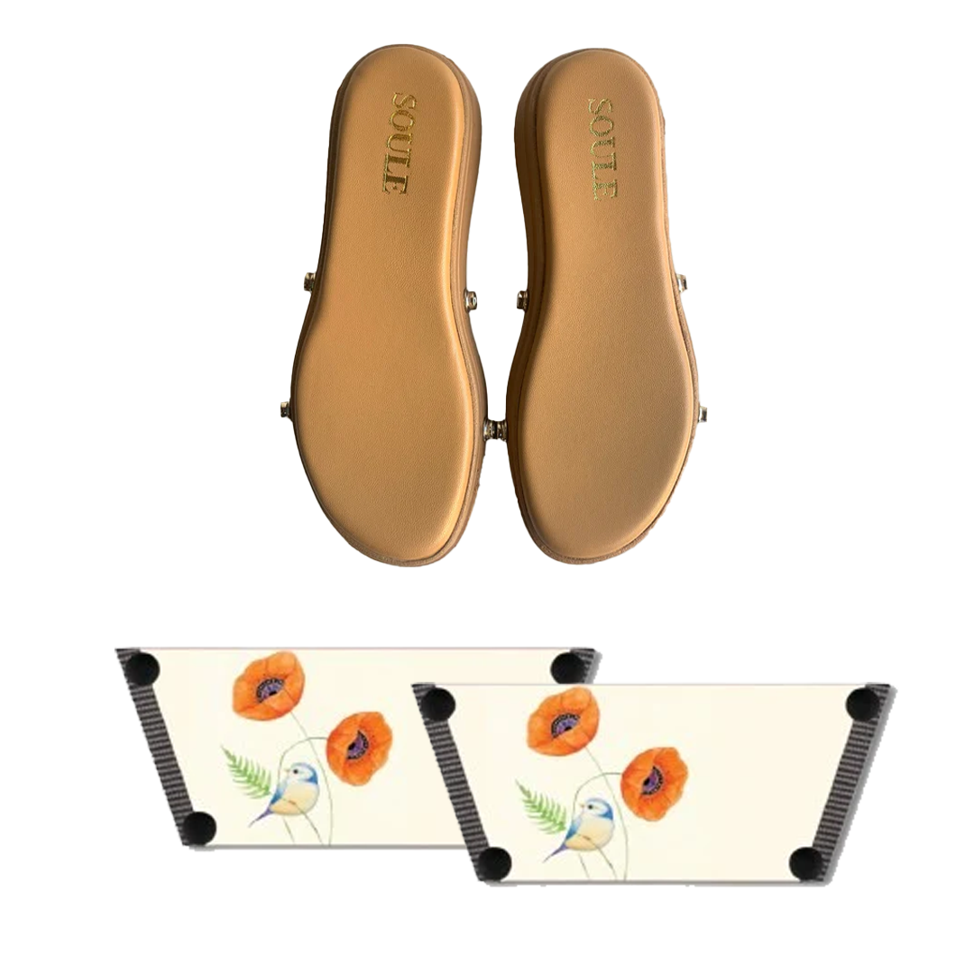 Tiny Bird (1 sole + 1 strap)