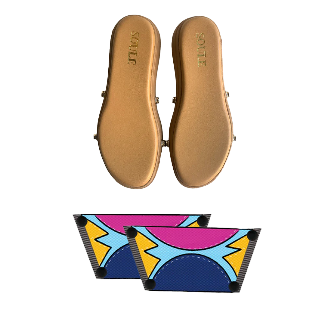 Cosmic Burst Combo (1 sole + 1 strap)