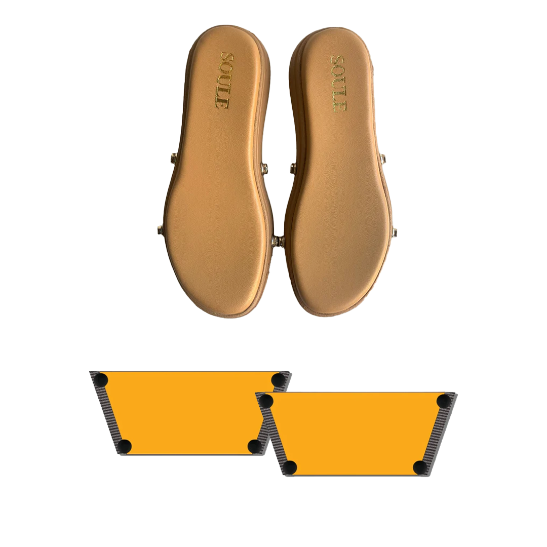 Solar Glow (1 sole + 1 strap)