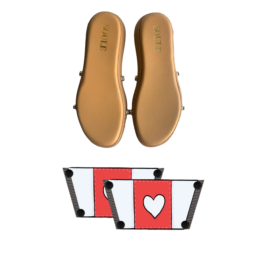 Love Pop Combo (1 sole + 1 strap)