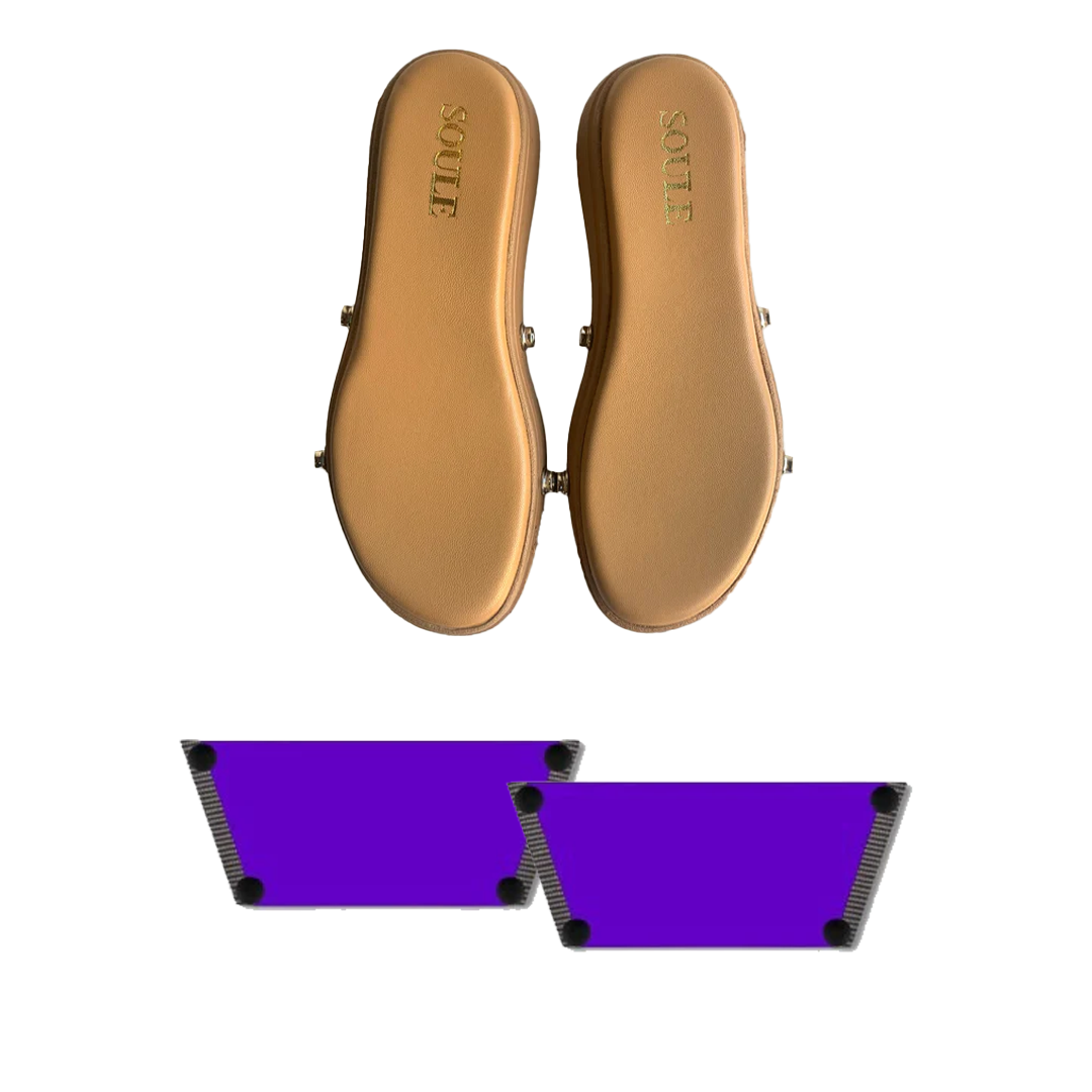 Royal Violet (1 sole + 1 strap)