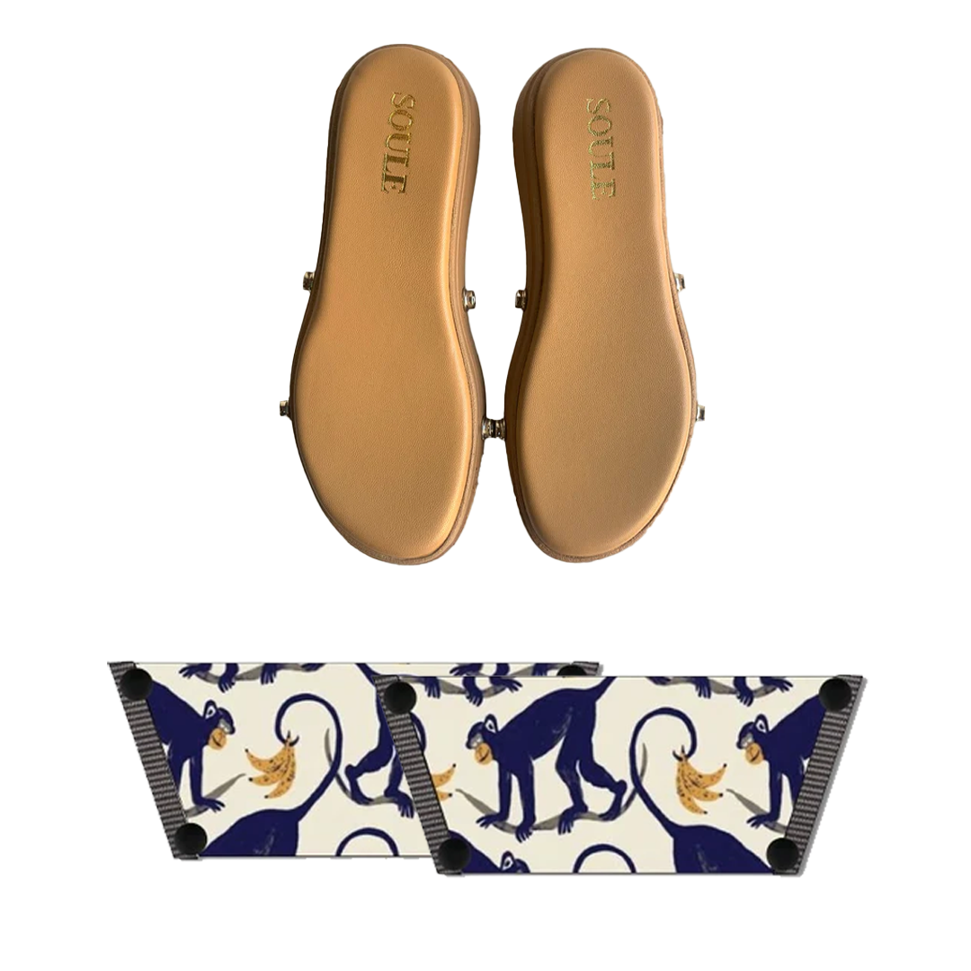 Playful Primate Women (1 sole + 1 strap)