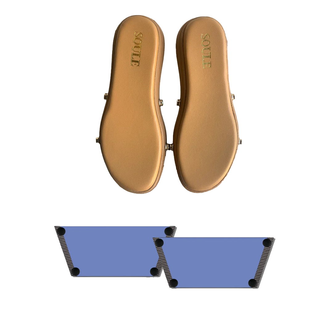 Sky Mist (1 sole + 1 strap)