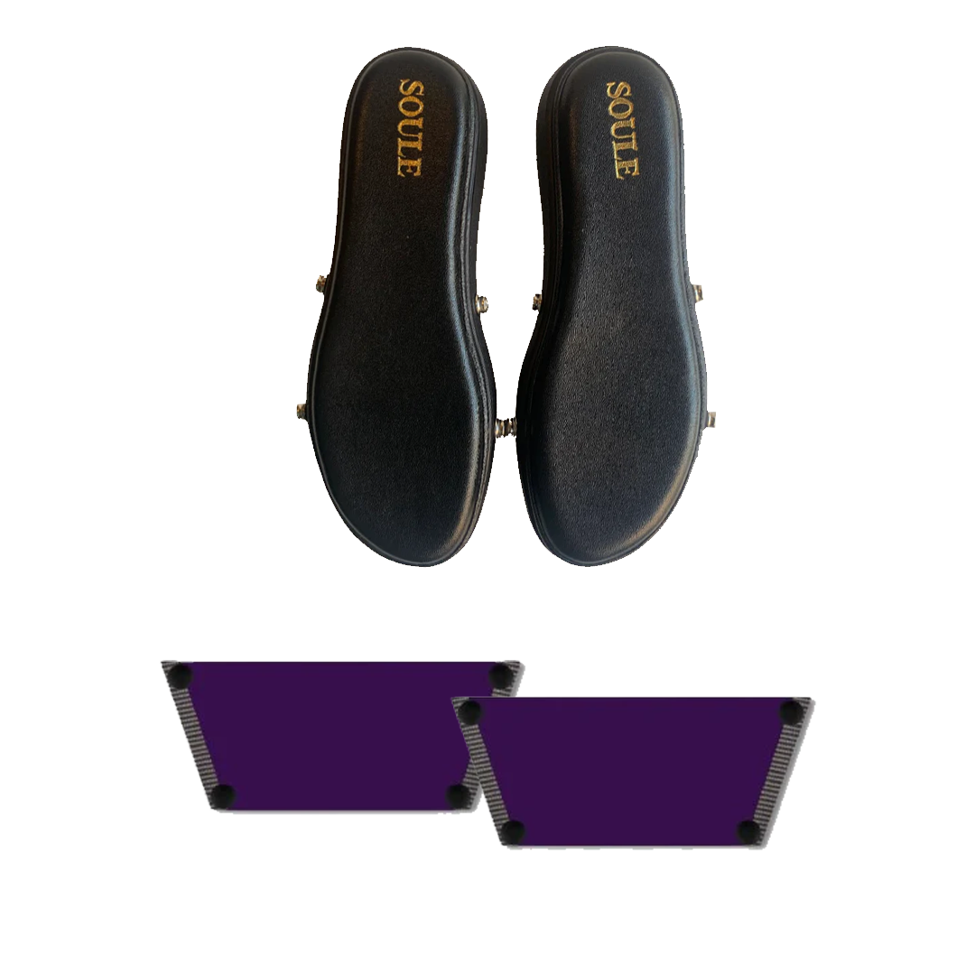 Midnight Plum (1 sole + 1 strap)