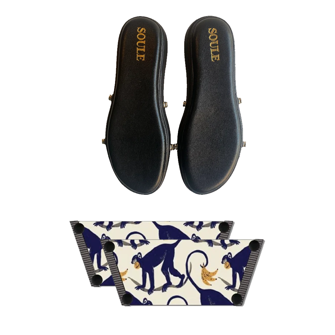 Playful Primate (1 sole + 1 strap)