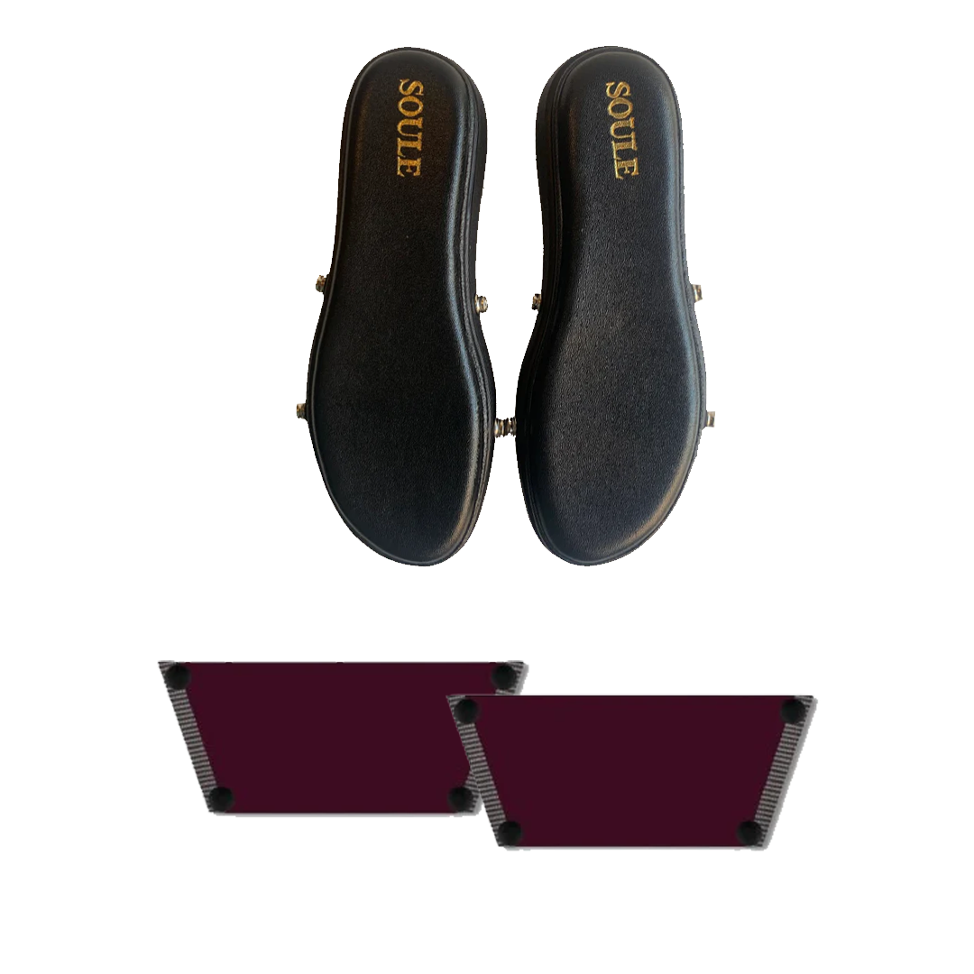 Deep Garnet (1 sole + 1 strap)