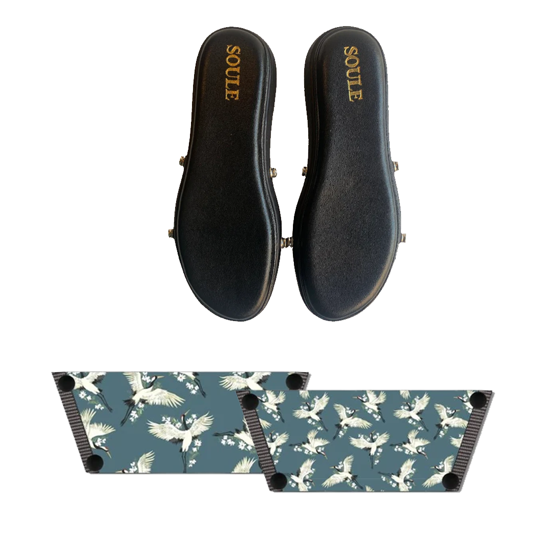 Earthy Birds Women (1 sole + 1 strap)