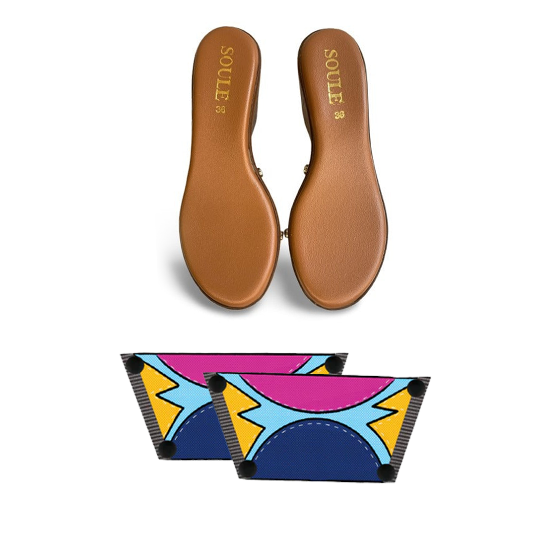 Cosmic Burst Combo (1 sole + 1 strap)