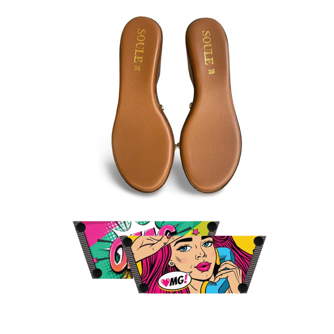 OMG Chic Combo (1 sole + 1 strap)