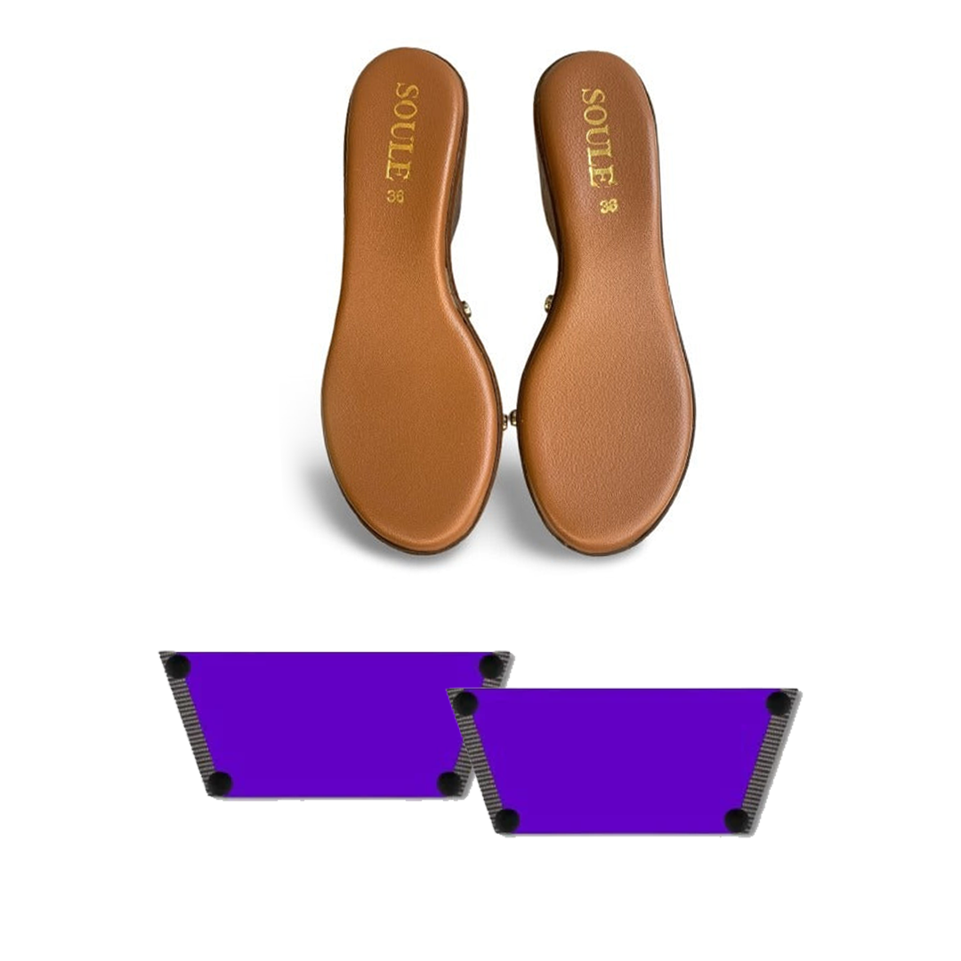 Royal Violet (1 sole + 1 strap)
