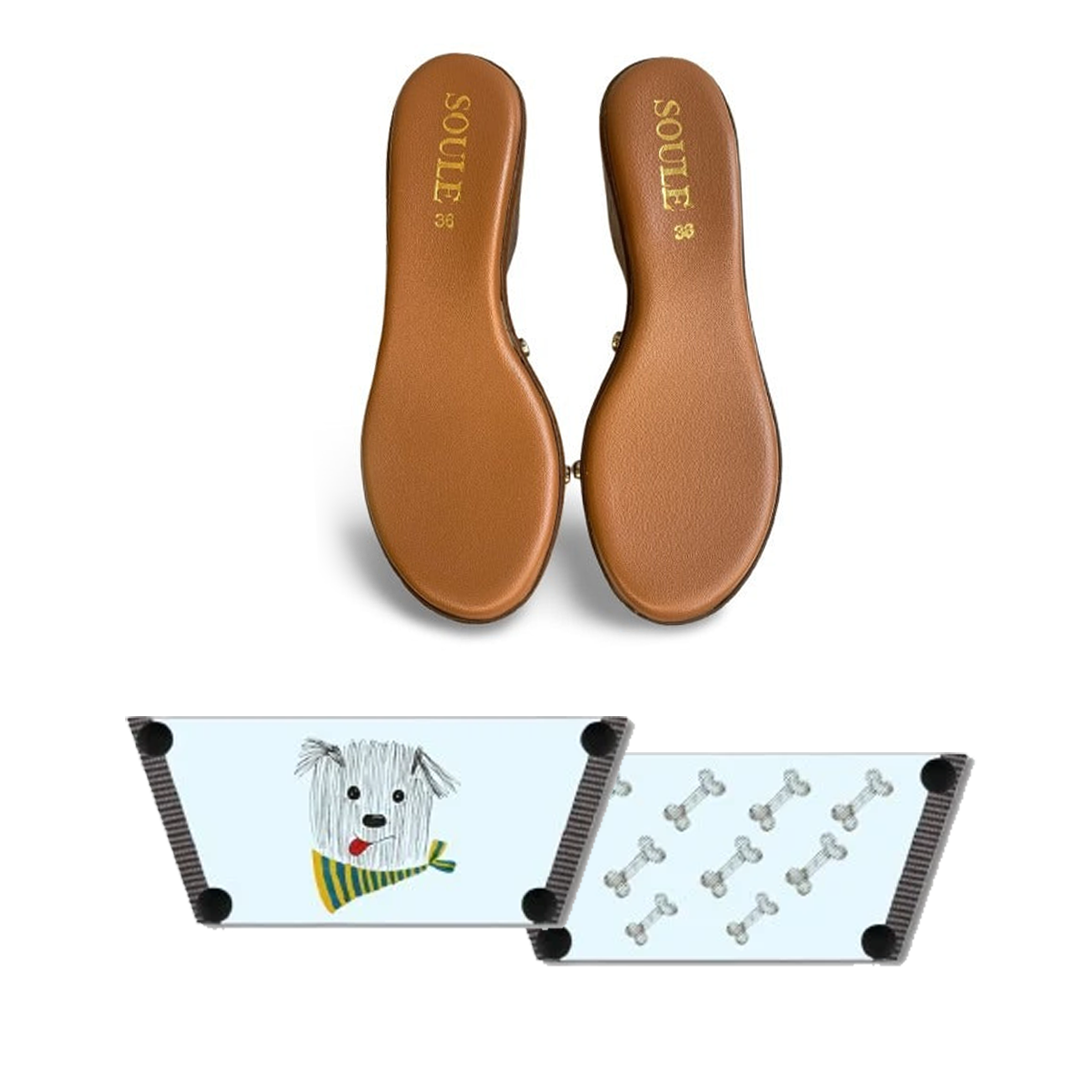 Paws-itively Cute (1 sole + 1 strap)