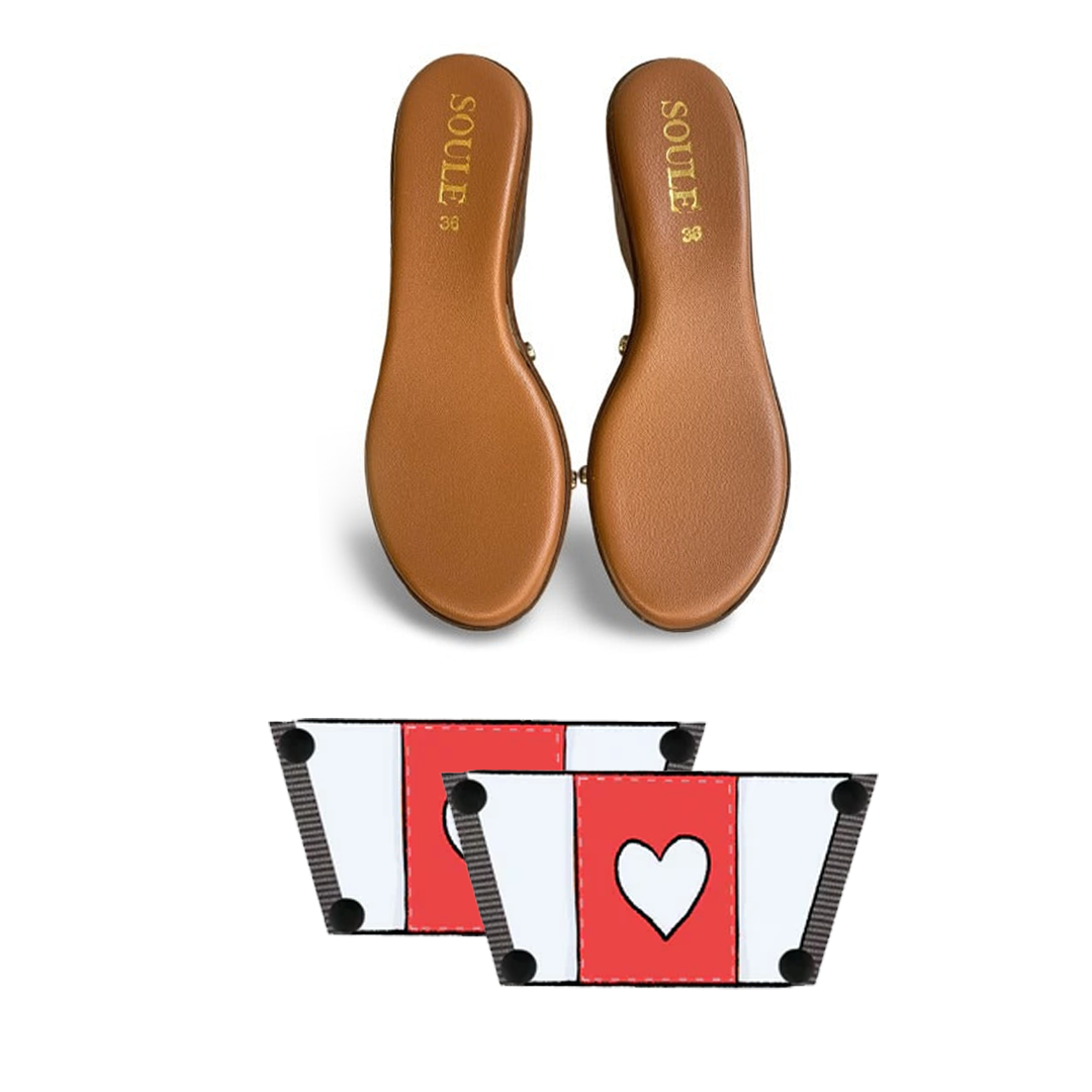 Love Pop Combo (1 sole + 1 strap)