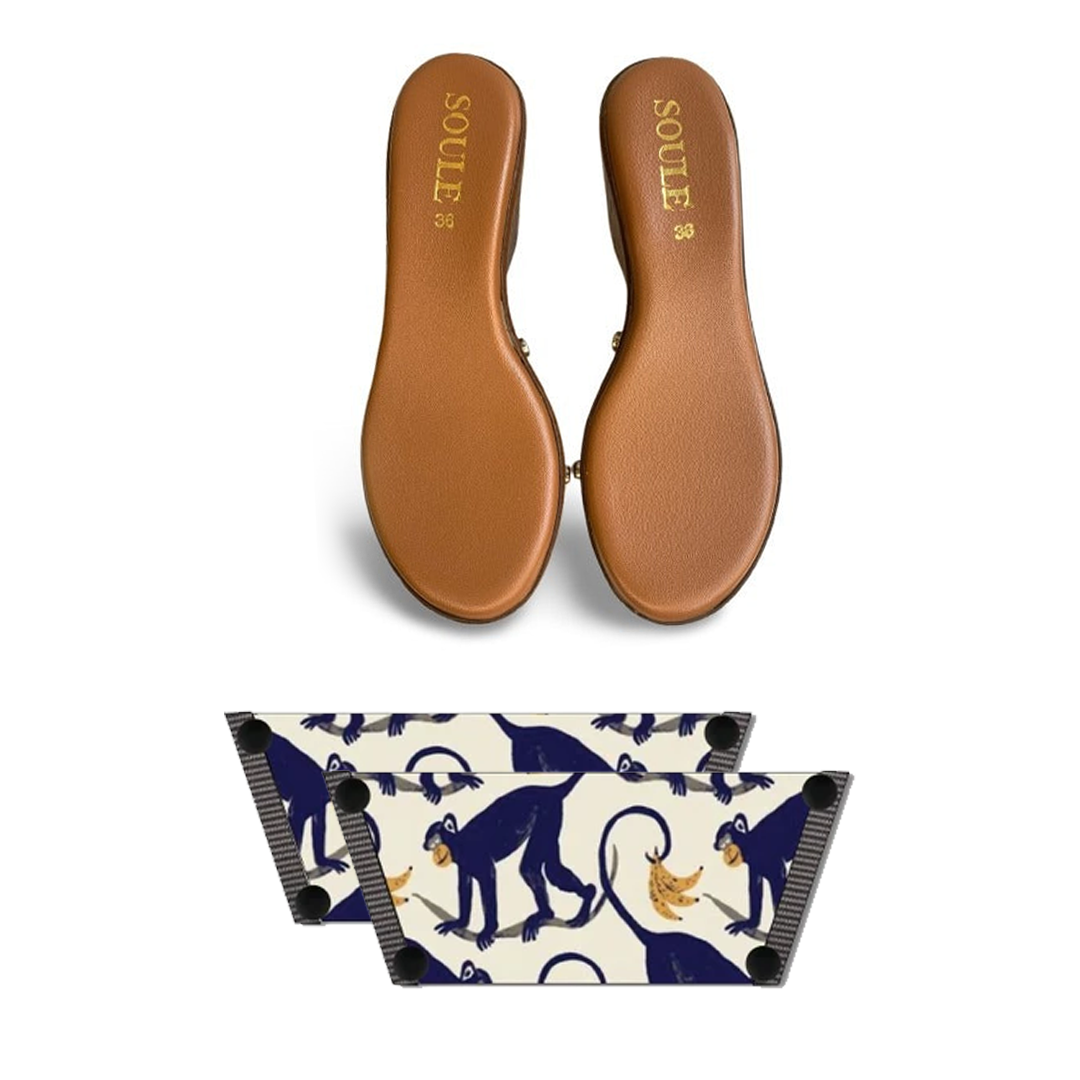 Playful Primate (1 sole + 1 strap)