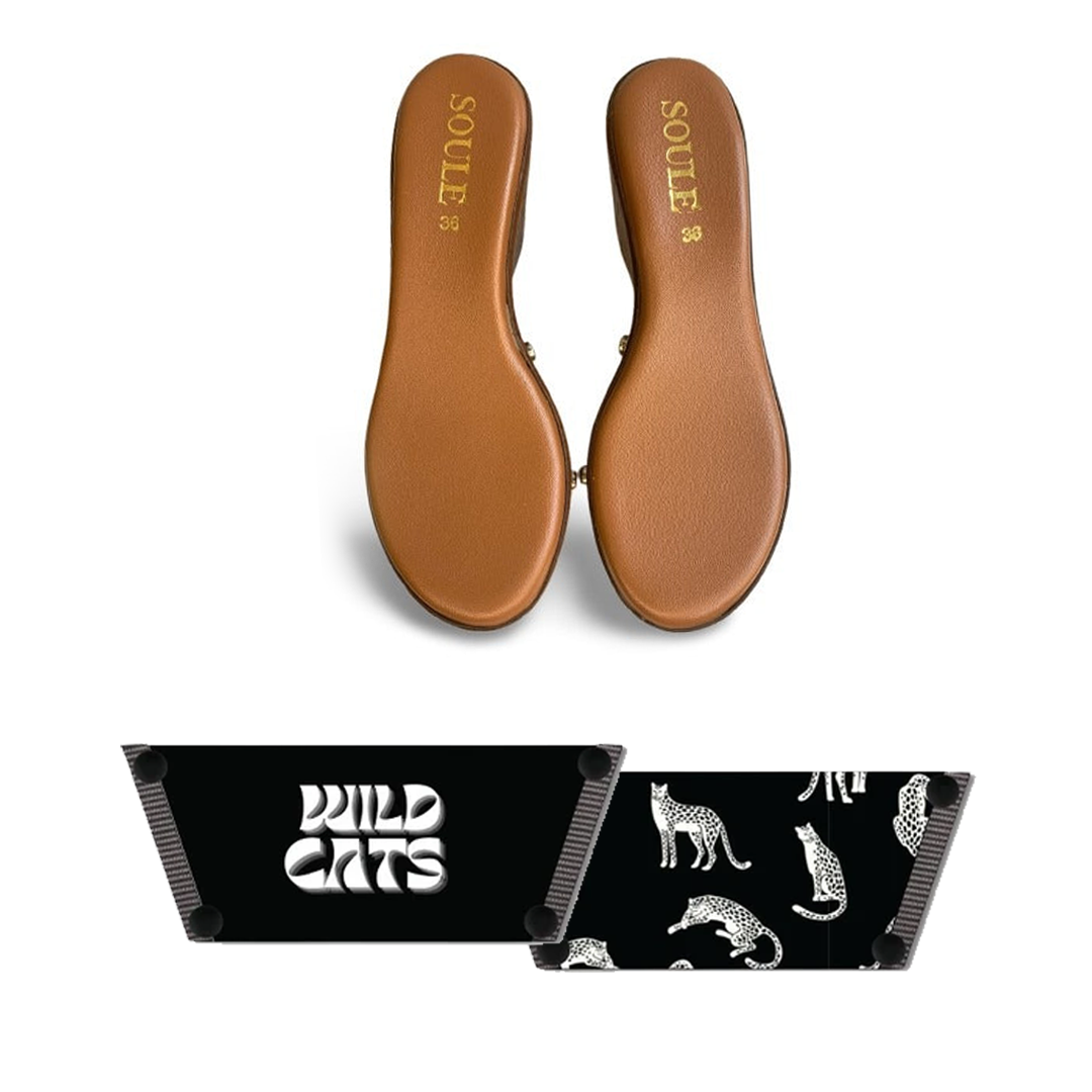 Wild Cat Women (1 sole + 1 strap)