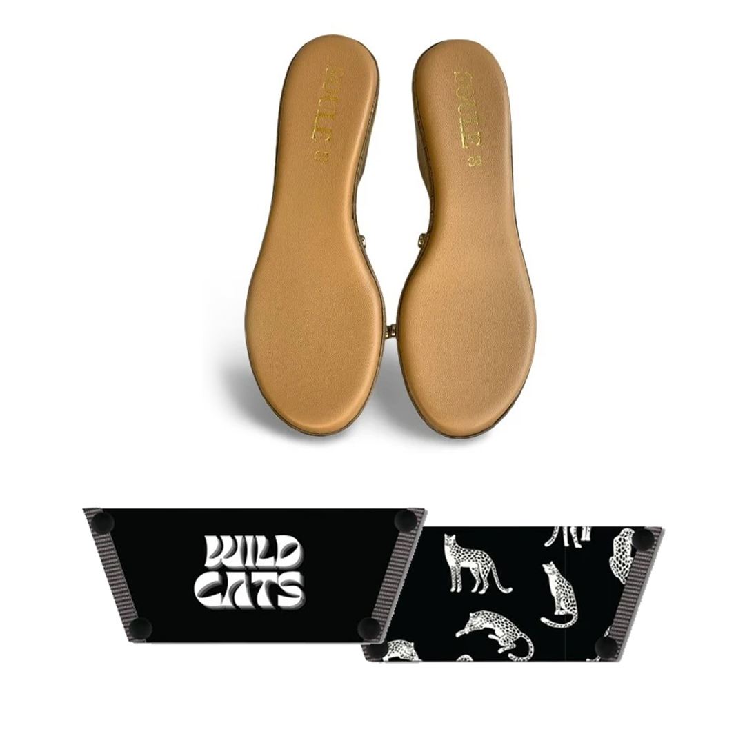 Wild Cat Women (1 sole + 1 strap)