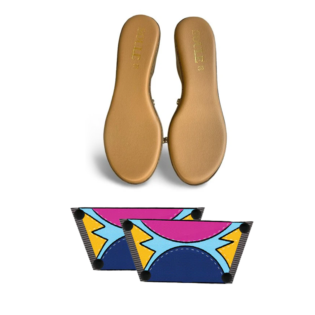 Cosmic Burst Combo (1 sole + 1 strap)