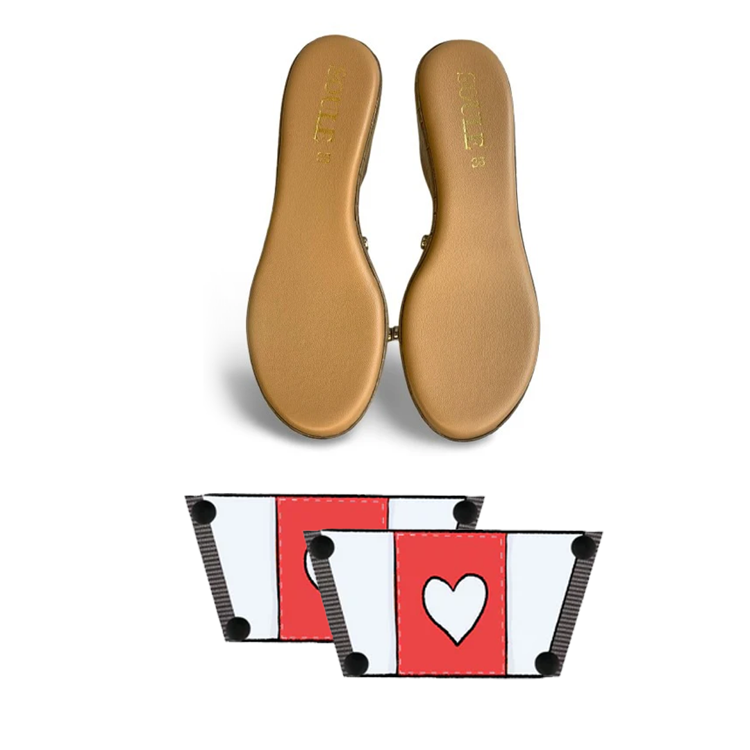 Love Pop Combo (1 sole + 1 strap)