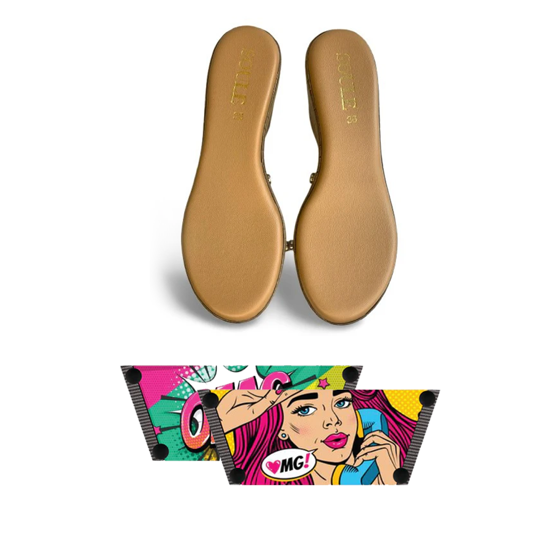 OMG Chic Combo (1 sole + 1 strap)