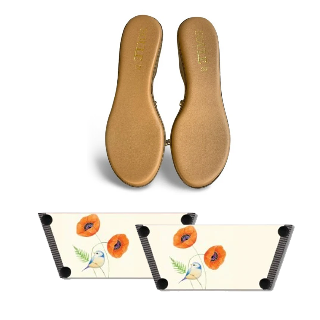 Tiny Bird (1 sole + 1 strap)