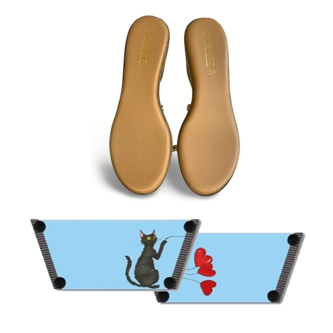 Purr fect Cat (1 sole + 1 strap)