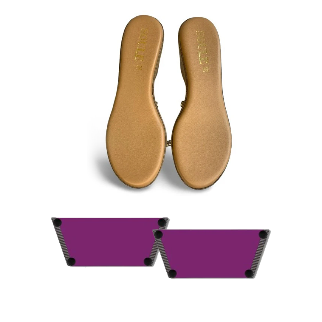 Royal Amethyst (1 sole + 1 strap)