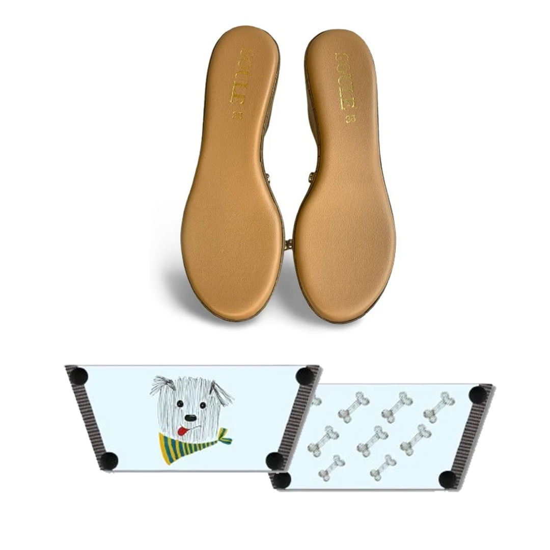 Paws-itively Cute (1 sole + 1 strap)