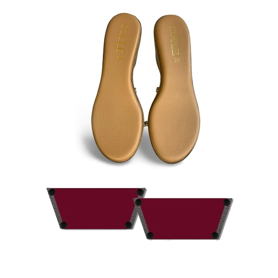 Crimson Majesty (1 sole + 1 strap)