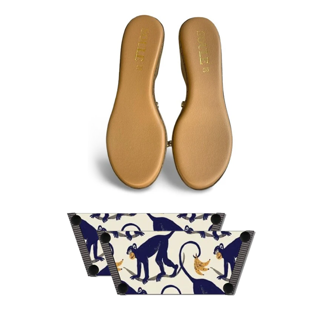 Playful Primate (1 sole + 1 strap)