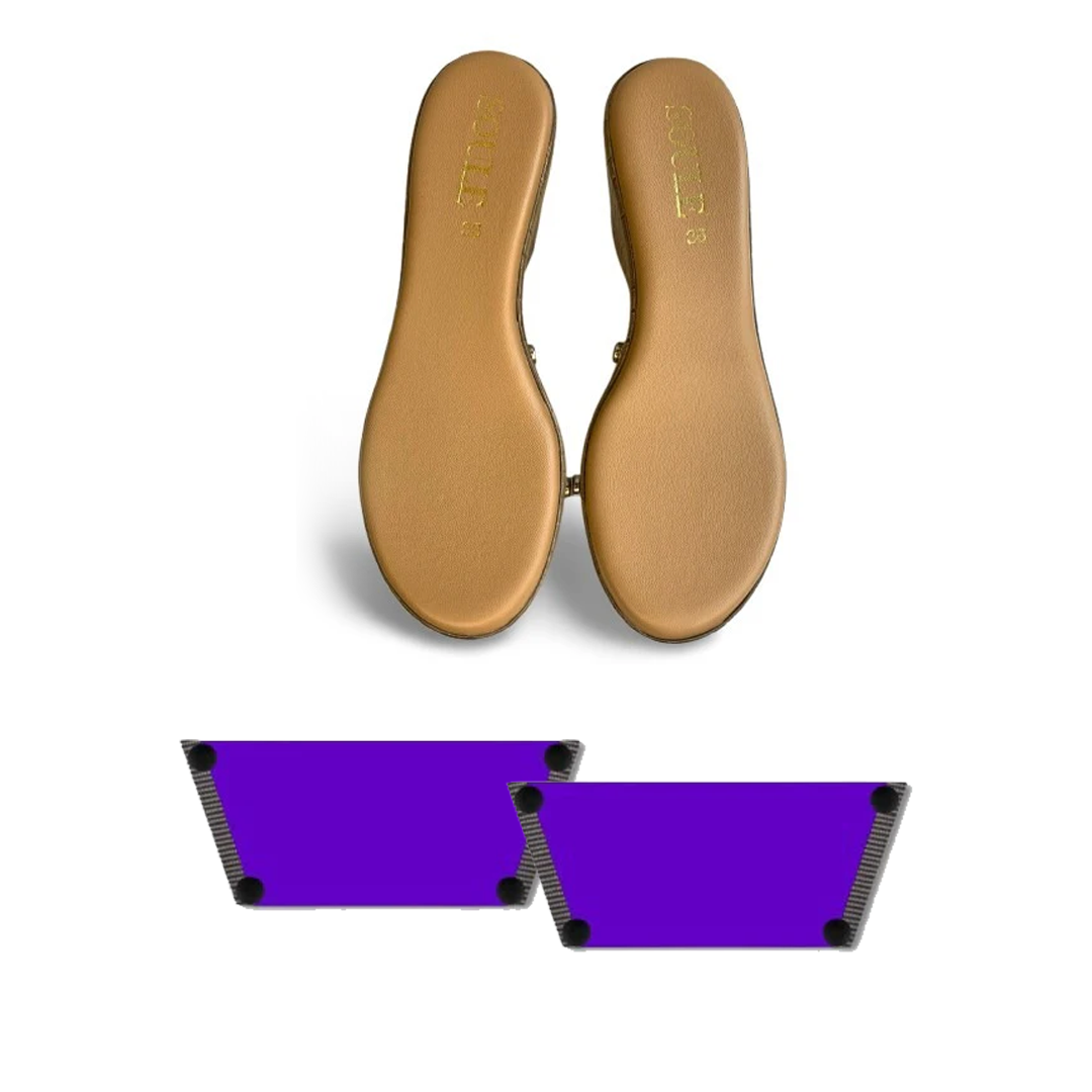 Royal Violet (1 sole + 1 strap)