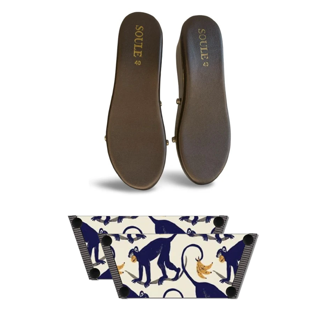 Playful Primate (1 sole + 1 strap)