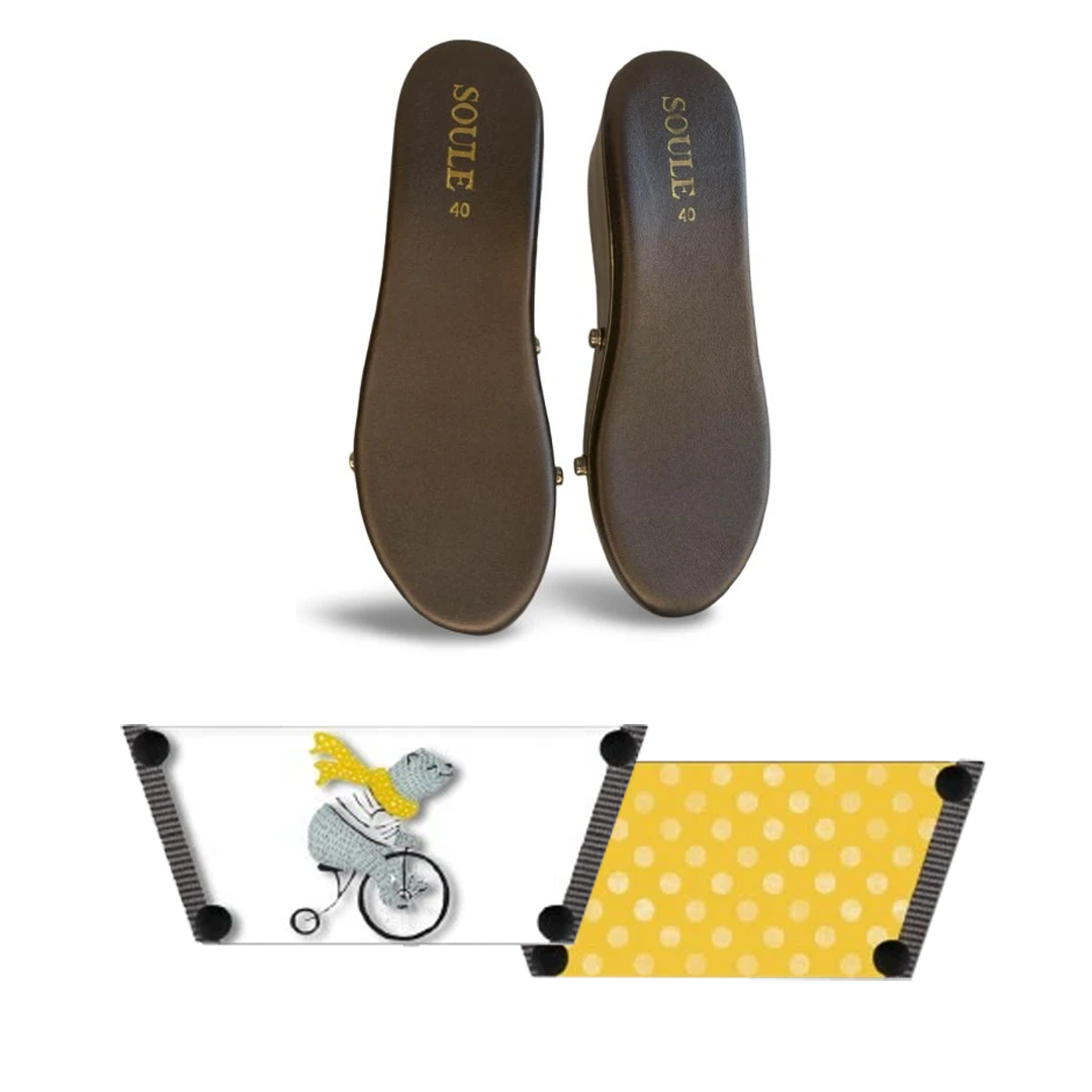 Adorable Bear Cute Women (1 sole + 1 strap)