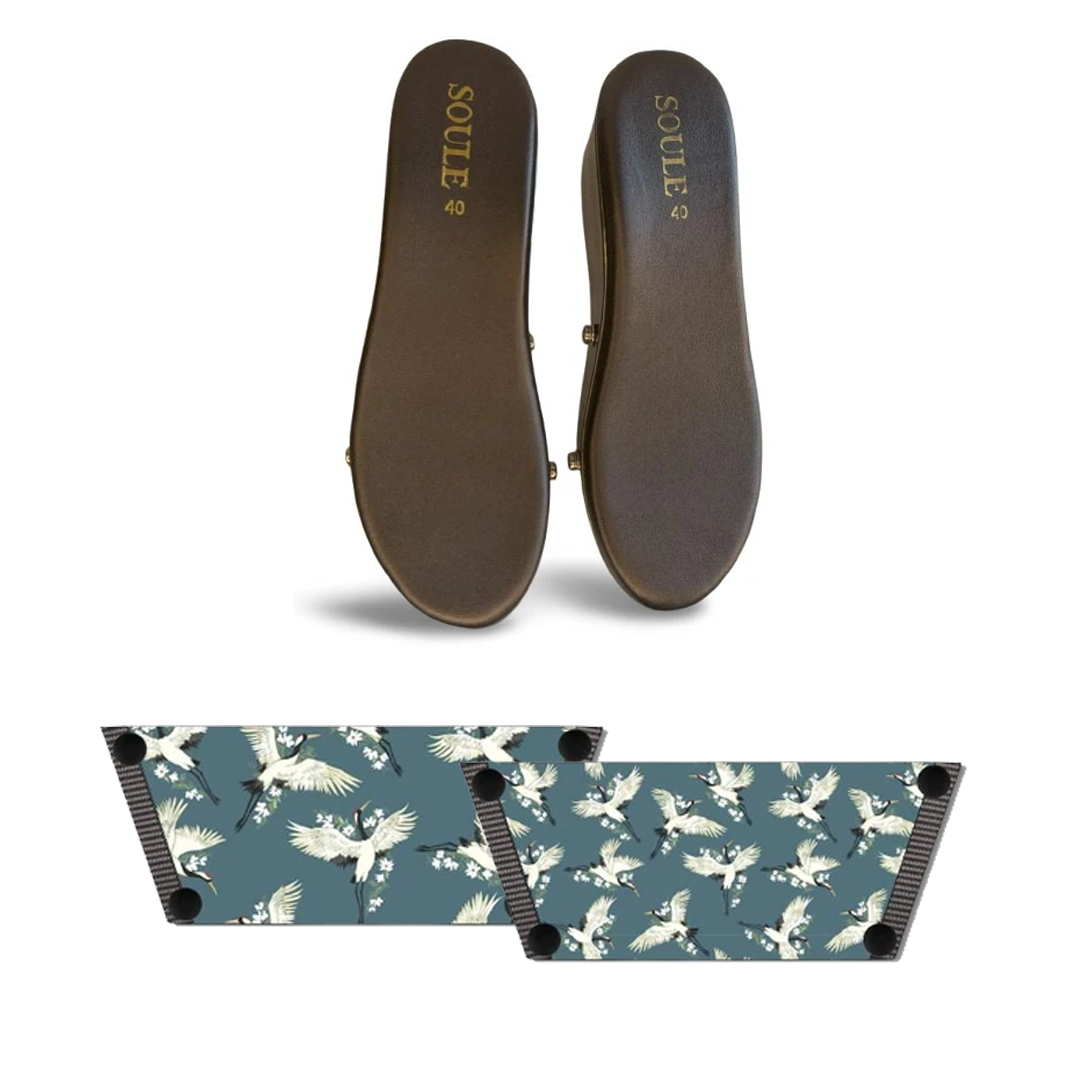 Earthy Birds Women (1 sole + 1 strap)