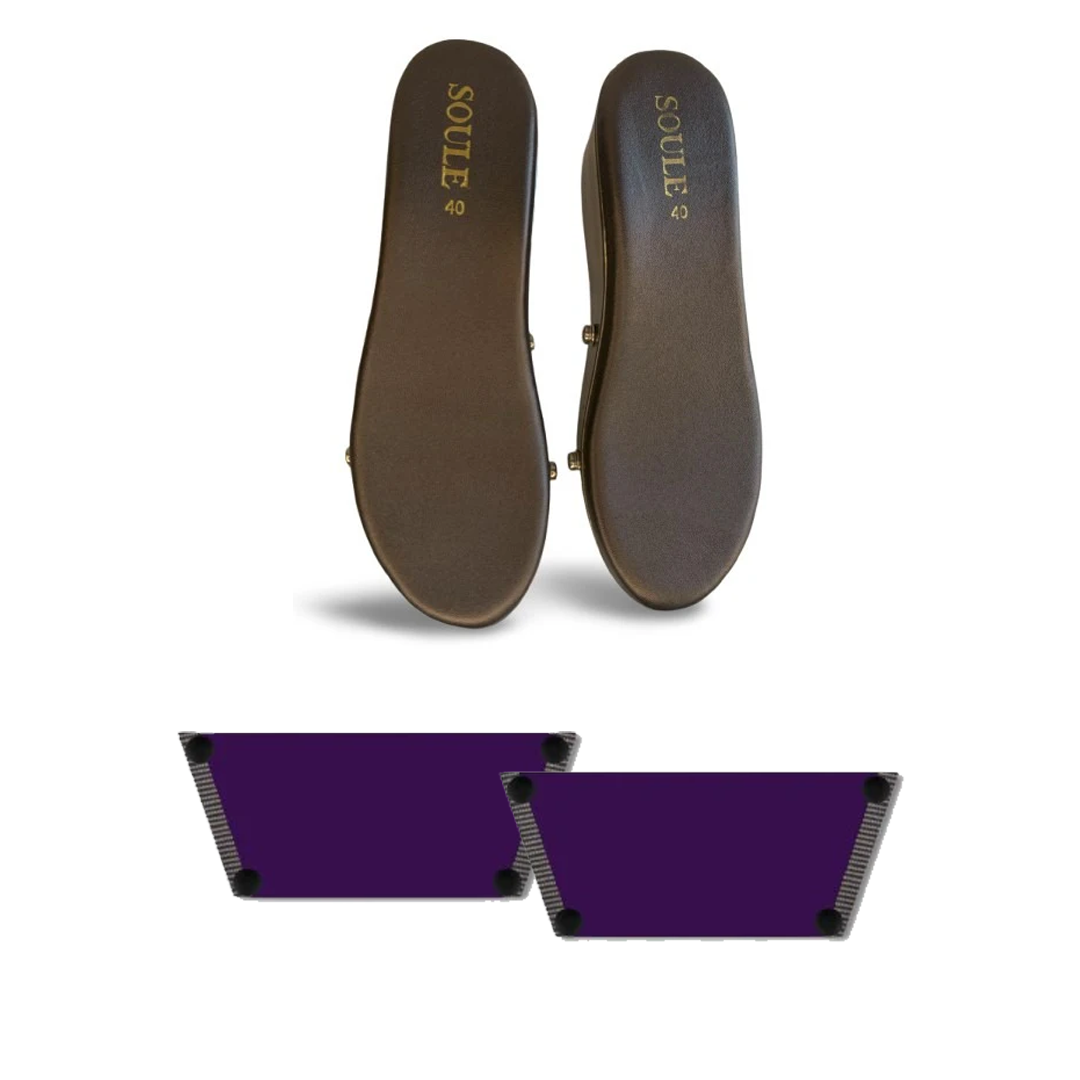 Midnight Plum (1 sole + 1 strap)