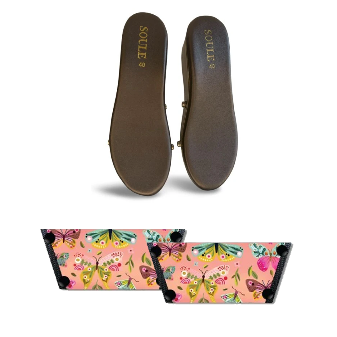 Whimsical Butterfly Women (1 sole + 1 strap)