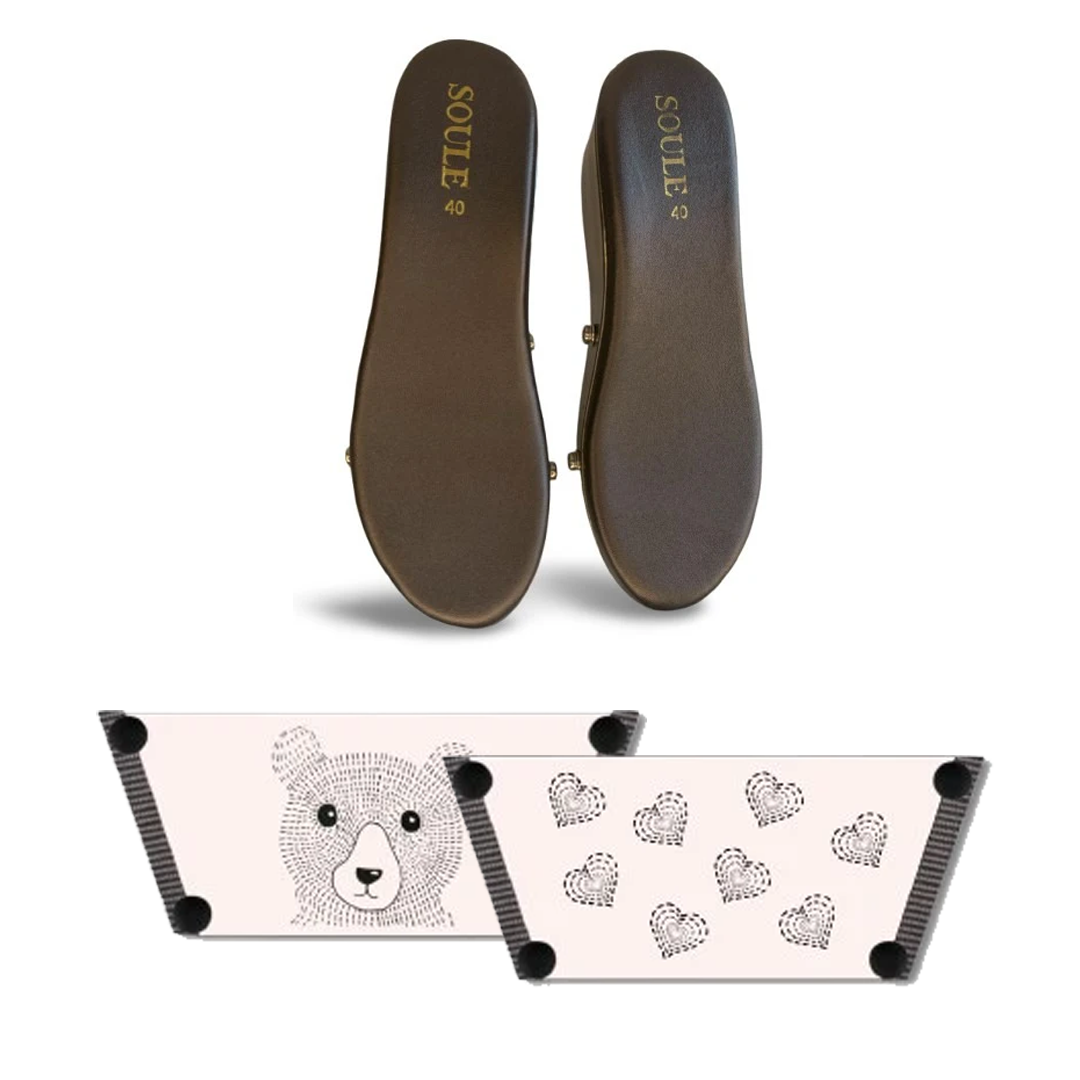 Cute Bear (1 sole + 1 strap)