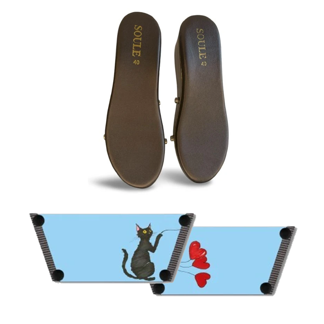 Purr fect Cat (1 sole + 1 strap)
